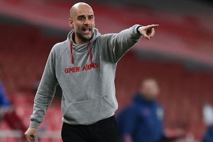 El DT del Manchester City lució un atuendo en honor a una ONG española. Crédito: Instagram