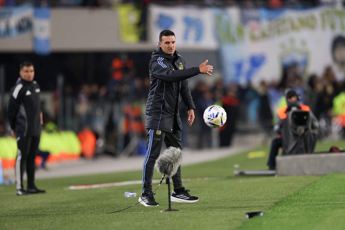 El DT Leonel Scaloni