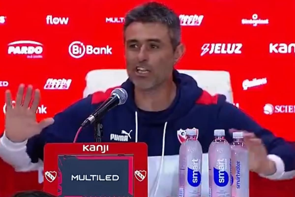 El DT Vaccari habló sobre el incidente de los jugadores de Independiente que participaron de una fiesta en un yate