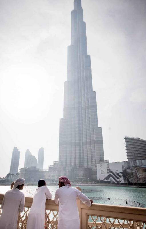 Burj Khalifa, el edificio más alto de Dubai