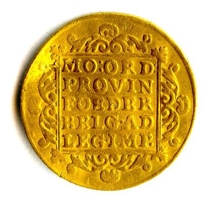 El ducado de oro que data de 1777