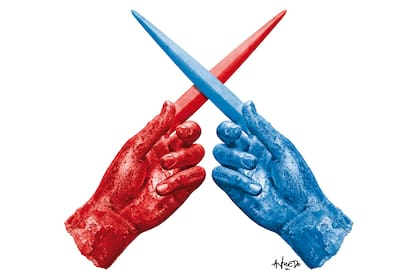 El duelo de la izquierda y la derecha