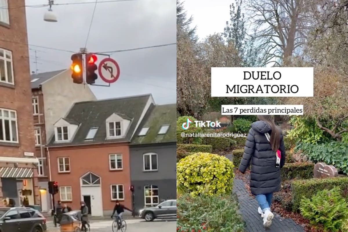El duelo de la migración tiene siete "pérdidas principales", según una tiktoker