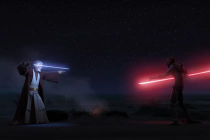 El duelo final entre Obi-Wan Kenobi y Darth Maul, décadas después de la caída de la República