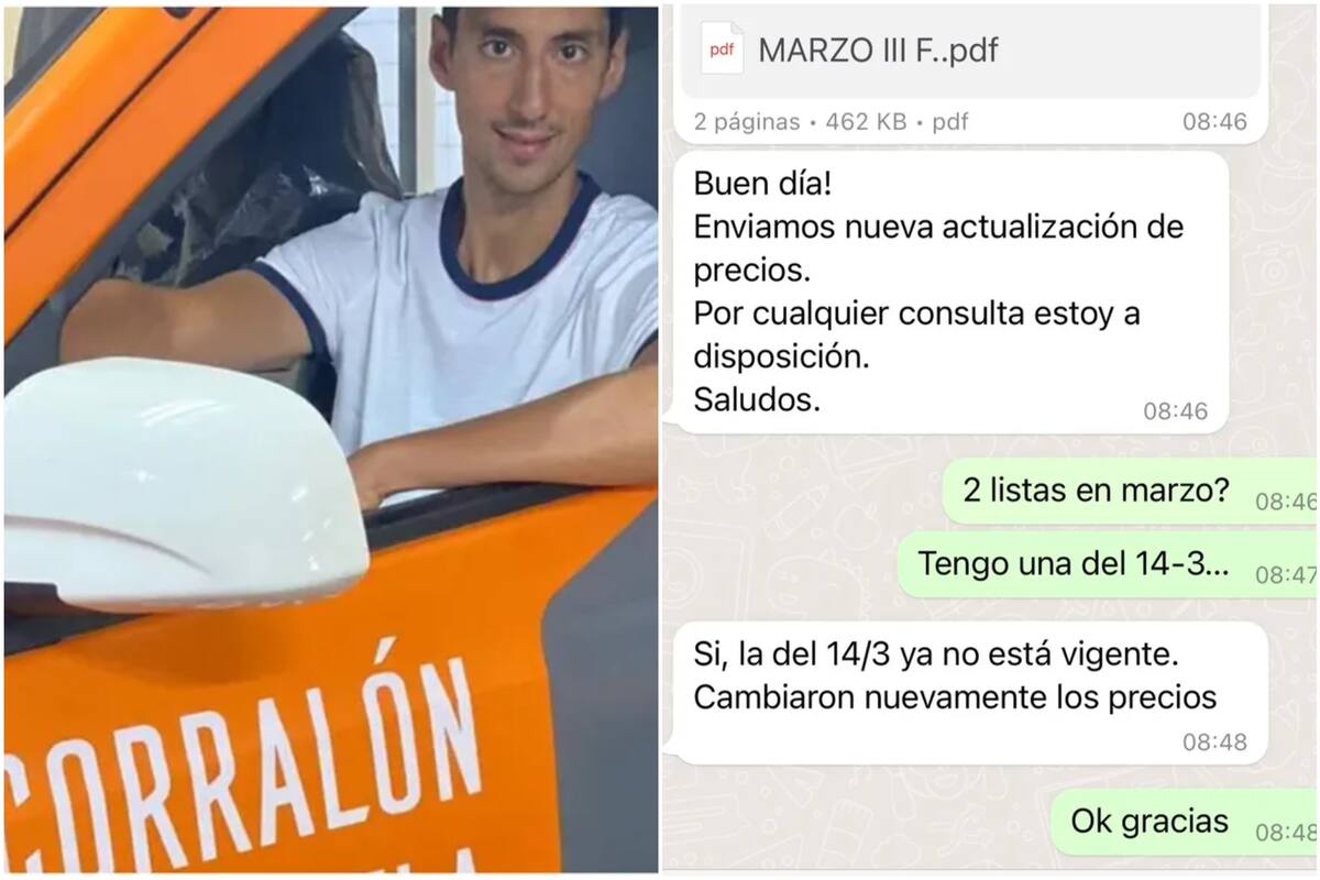 El dueño de Corralón Ciudadela manifestó su indignación por la suba de precios en las redes sociales