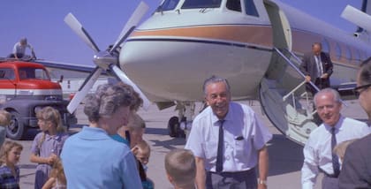 El dueño de Walt Disney aportó sus propias ideas para el diseño del jet