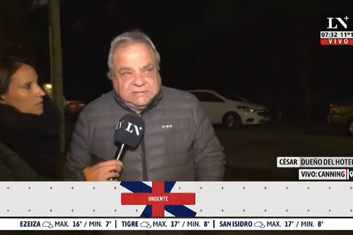 El dueño del hotel explicó la situación de los huéspedes sospechados