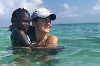 Andrea Pietra recordó cómo fue la adopción de su hija en Haití