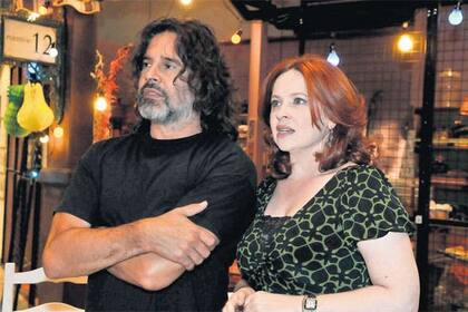 El dúo de actores fue pareja en la ficción más de una vez