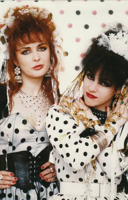 El dúo escocés Strawberry Switchblade roqueó los lunares a principios de los 80.