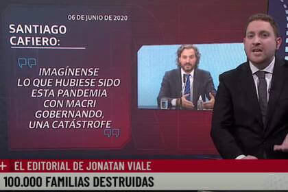 El duro editorial de Jonatan Viale por los 100 mil muertos por Covid-19