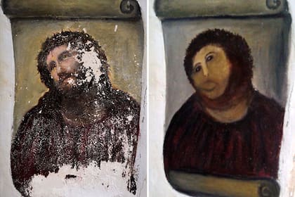 El Ecce Homo Borja restaurado por Cecilia González en 2012