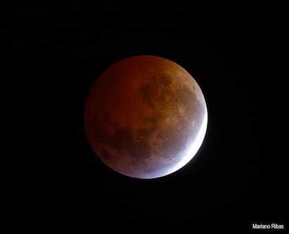 El eclipse parcial de Luna se podrá ver en toda la Argentina
Foto: Gentileza Planetario Galileo Galilei