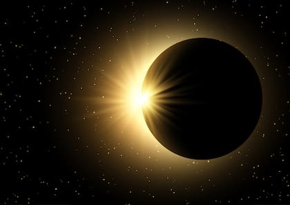 El eclipse solar durará aproximadamente seis minutos