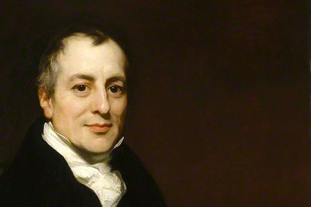 El economista británico David Ricardo, fallecido en 1823