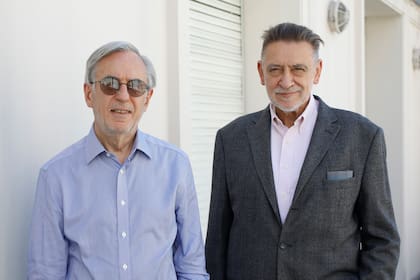 El economista Juan Luis Bour y el expreto en logística Carlos Musante