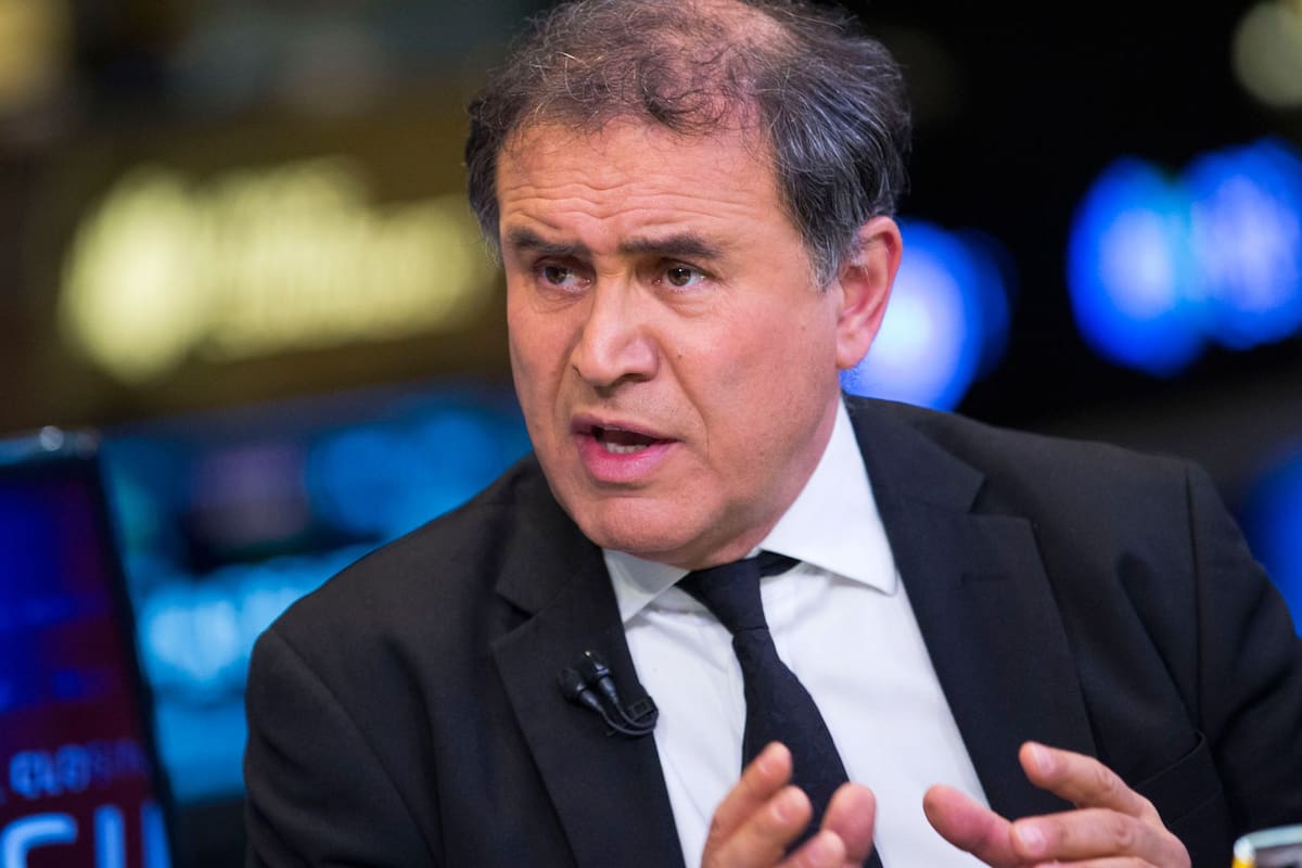 El economista Nouriel Roubini, apodado "Doctor Catástrofe"