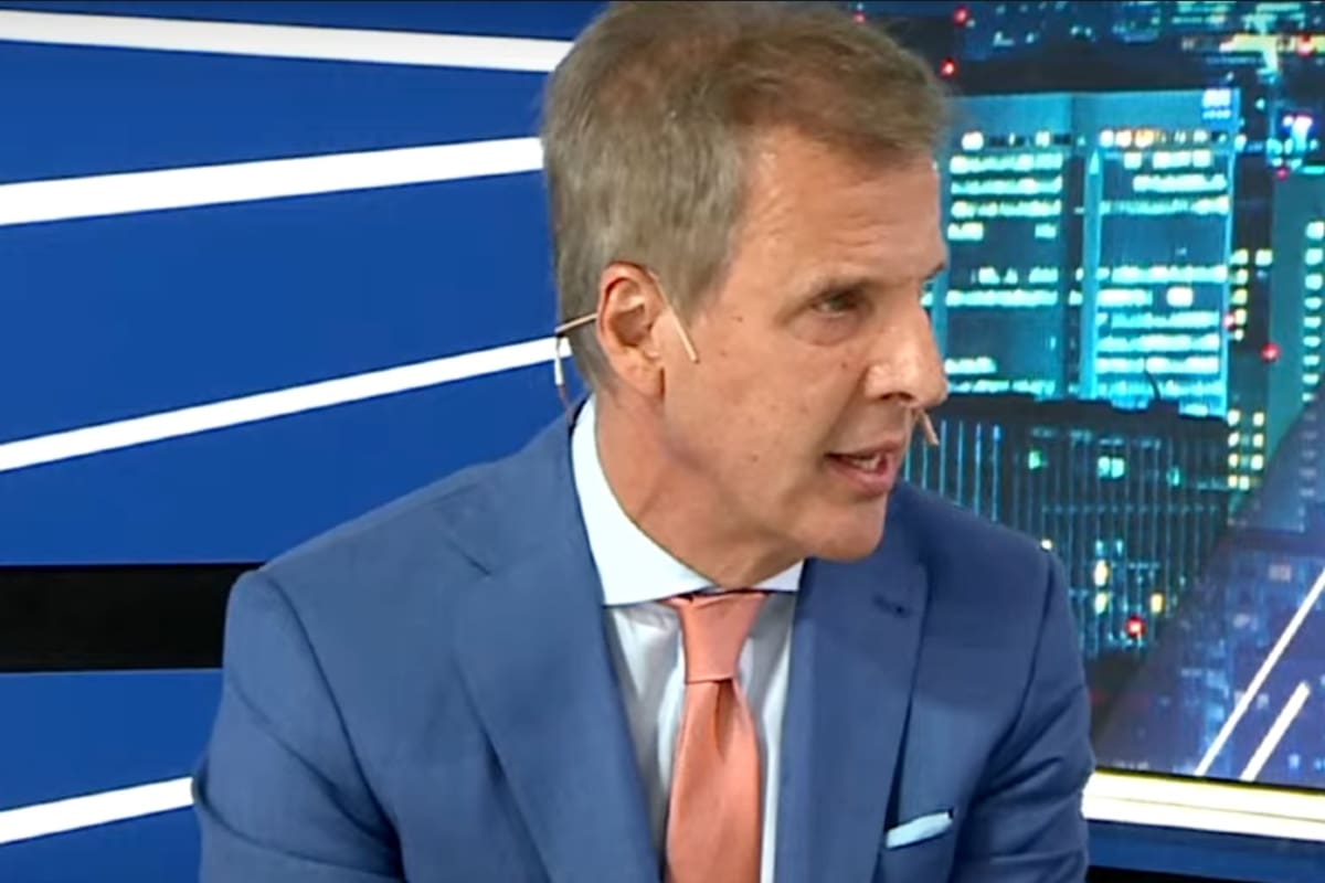 El economista y expresidente del Banco Central, Martín Redrado, durante su paso por LN+