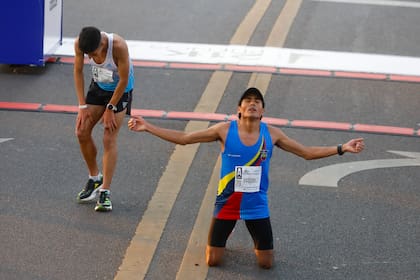 El ecuatoriano Christian Vasconez llegó en el quinto lugar y se consagró campeón sudamericano de la distancia.