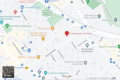El edificio a cargo de Eliseo llegó a Google Maps.