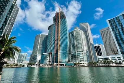 El edificio de Aston Martin, en Miami