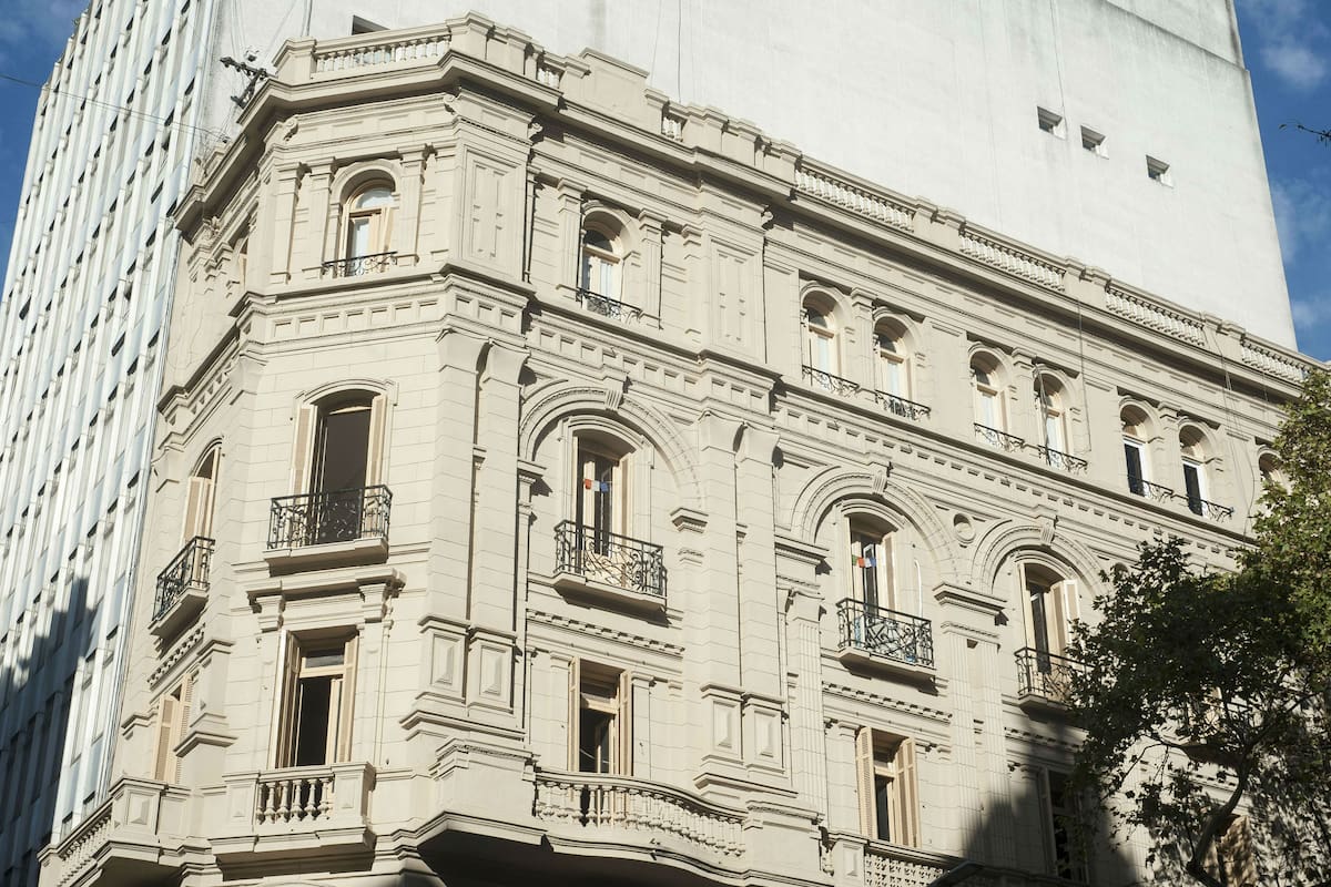 El edificio de Avenida de Mayo 802
