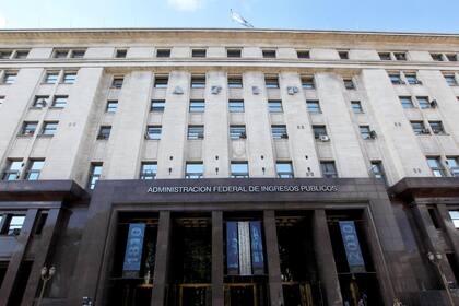 El edificio de la AFIP