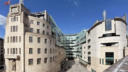 El edificio de la BBC en Londres