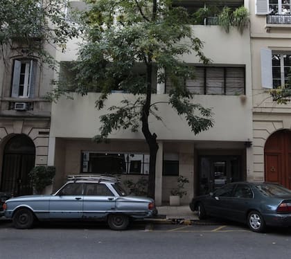 El edificio de Libertad 1637, donde vívía Zampieri