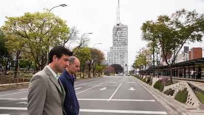 Una vista desde la 9 de Julio