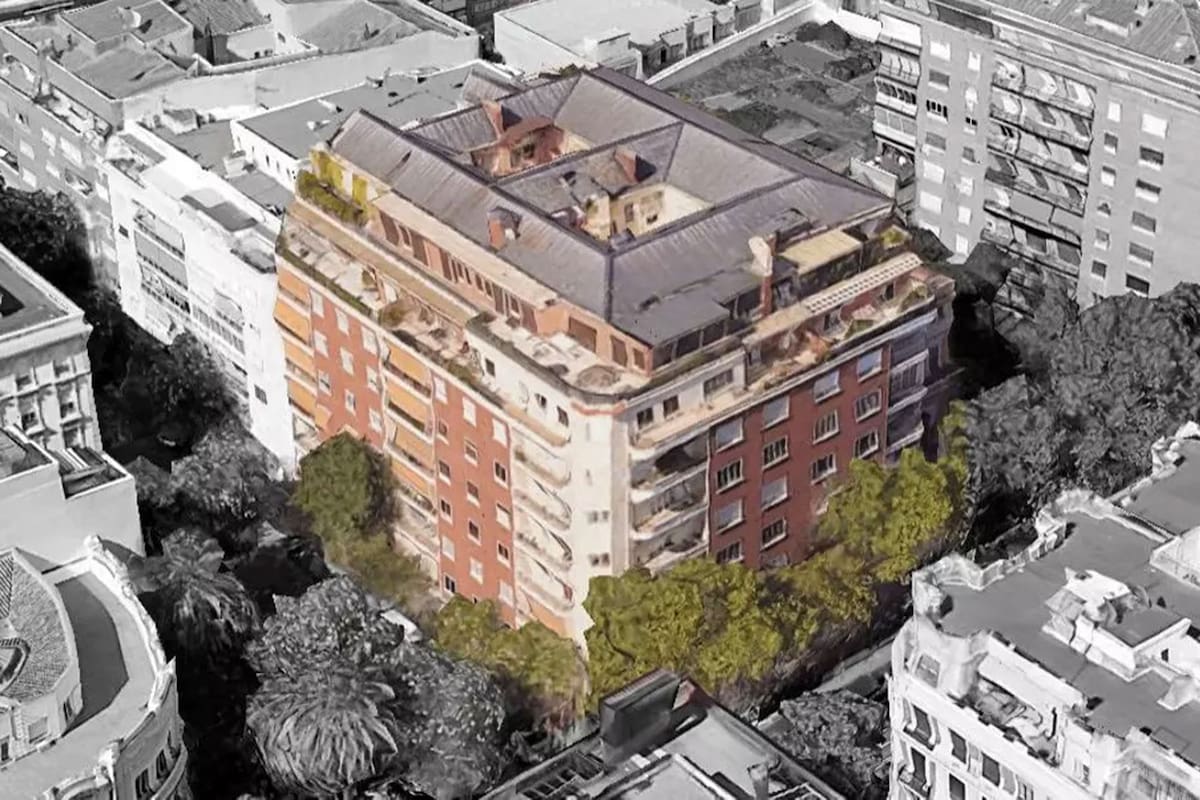 El edificio del Paseo del General Martínez Campos
