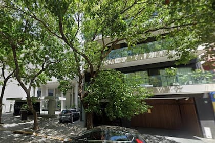 El edificio donde vivía Zalazar, en Palermo