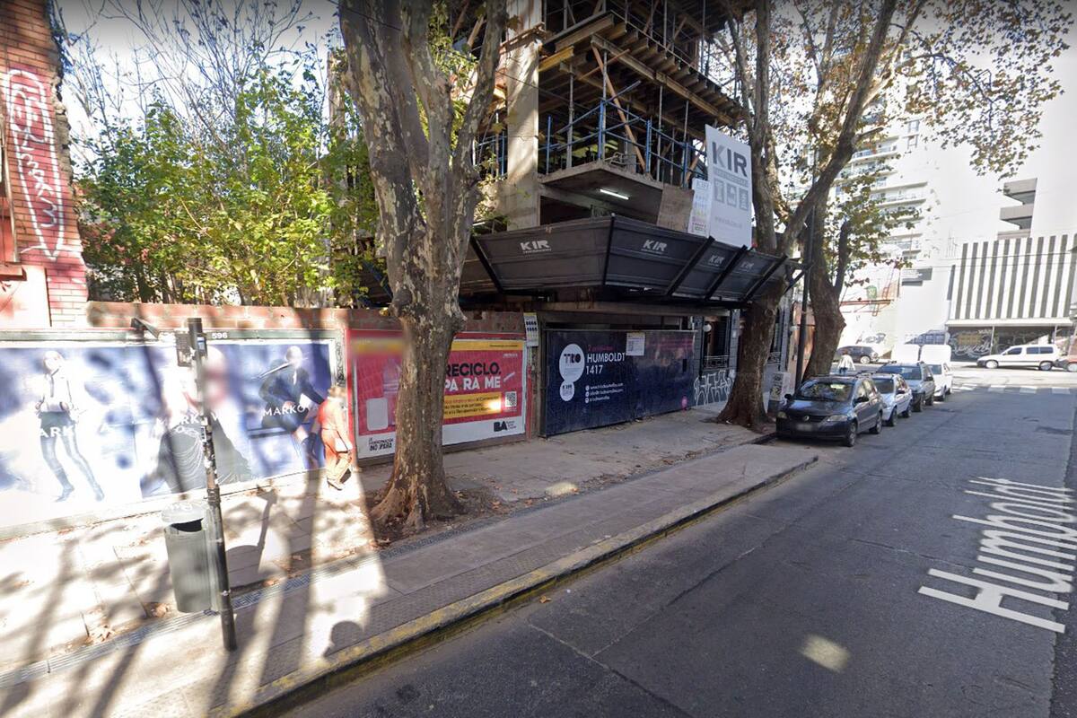 El edificio en construcción contaba con 10 pisos