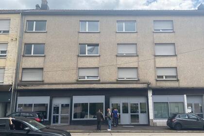 El edificio en Forbach donde una mujer afirma haber sido torturada por su esposo durante años.