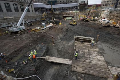 El edificio se está construyendo sobre el terreno donde estaba la segunda Torre Gemela