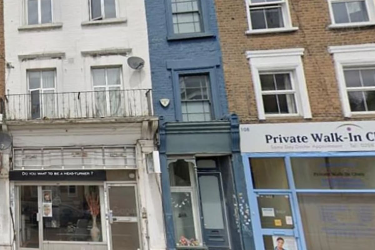 El edificio solía ser una tienda de sombreros. Fuente: Google Earth