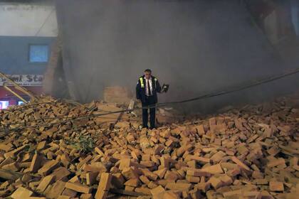El edificio tenía más de 90 años y estaba siendo refaccionado