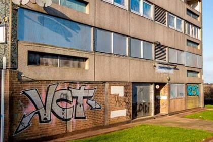 El edificio tiene peligro de derrumbe. Foto: Jonathan Hipkiss.Birmingham Mail