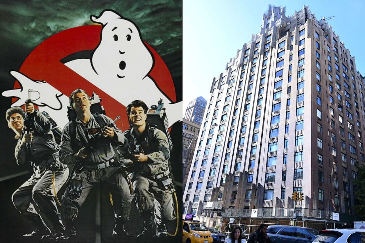 El edificio ubicado en Central Park West apareció en la película de Los Cazafantasmas de 1984 (Columbia Pictures/Everett Collection- nypost/Helayne Seidman)