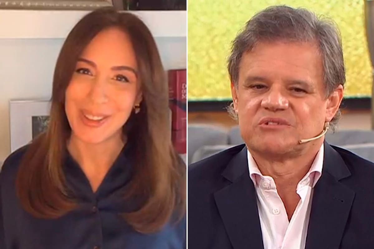 El efusivo saludo de María Eugenia Vidal para Quique Sacco: "Estoy feliz de compartir nuestra vida juntos"