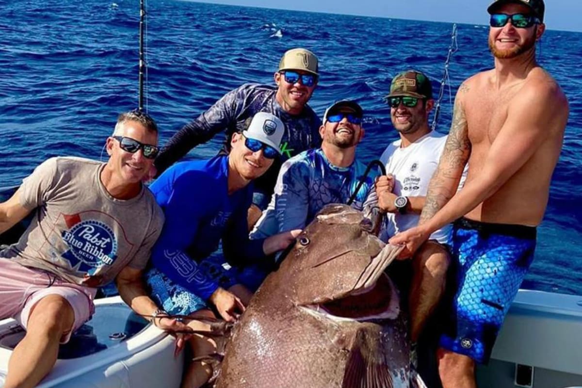 El ejemplar de mero de Varsovia pescado tiene es el pez más antiguo encontrado en esa región del Golfo de México