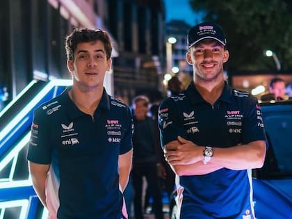 El ejercicio de la FP1 mostró a Franco y a su compañero Gasly disputándose casi desde el vamos la última posición