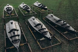 El ejército de drones kamikazes navales de Ucrania