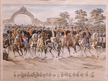El Ejército Trigarante se formó gracias a la alianza entre Agustín de Iturbide y Vicente Guerrero (Wikimedia Commons/José Luiz Bernardes Ribeiro)
