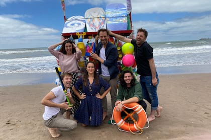 El elenco completo de Casi Normales, en Mar del Plata