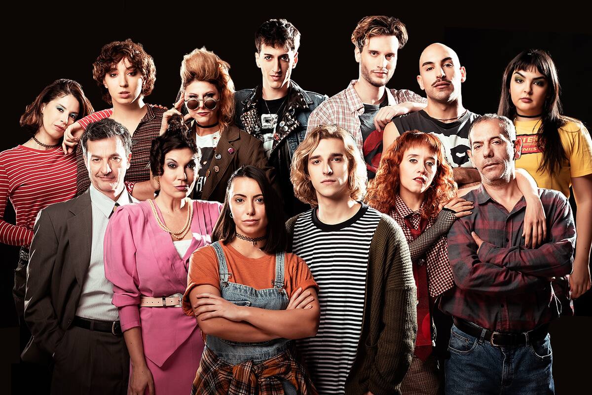 El elenco completo de Magia blanca, el jukebox que cuenta la historia de una pareja y una época, con canciones de Turf