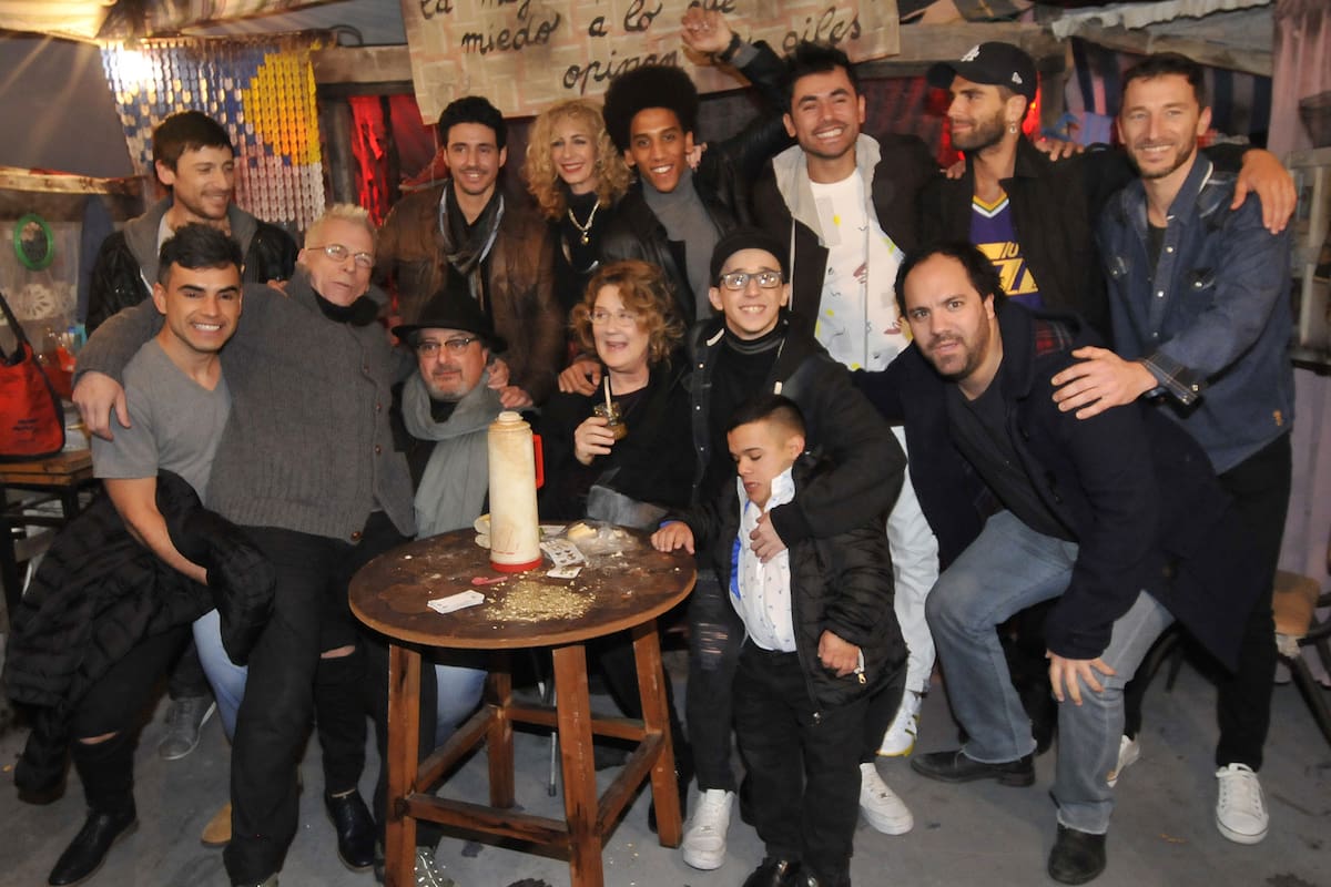 El elenco de El Marginal se reunió a celebrar el estreno del primer capítulo en Tecnópolis