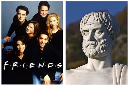 El elenco de "Friends" y Aristóteles
