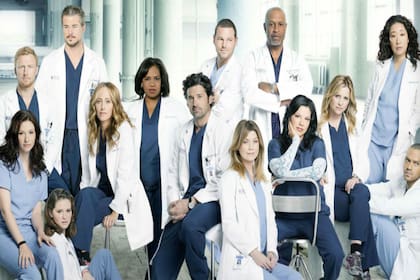 El elenco de Grey´s Anatomy, una serie cuyos protagonistas cambiaron reiteradas veces.