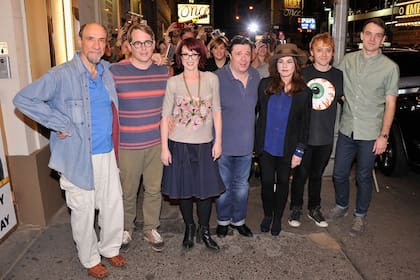 El elenco de It''''s only a play, el musical que Grint protagoniza en Broadway